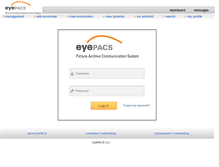 Tablet Screenshot of eyepacs.org